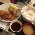 またまた欲張り定食700円　ご飯大盛りは100円増し
